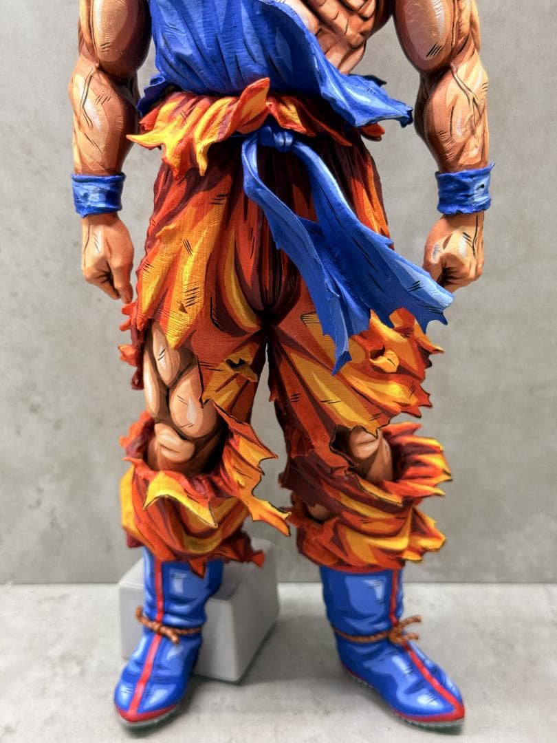 孫悟空 SMSP リペイント 超サイヤ人ブルー マンガディメンションズ 2Dカラ