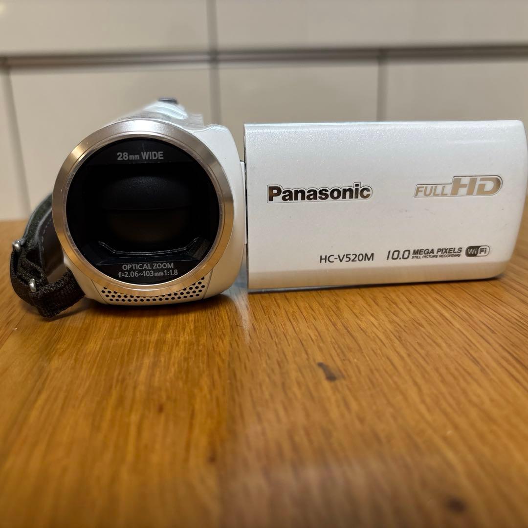 「値下げ」動作確認済みPanasonic HC-V520M HD 付属品付き