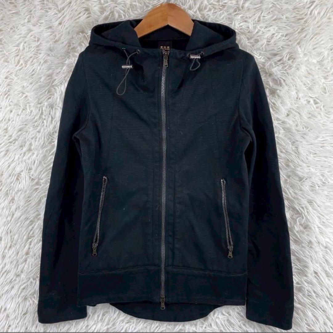 TATRAS SENARCO ジップアップ　パーカー　S ブラック　コットン