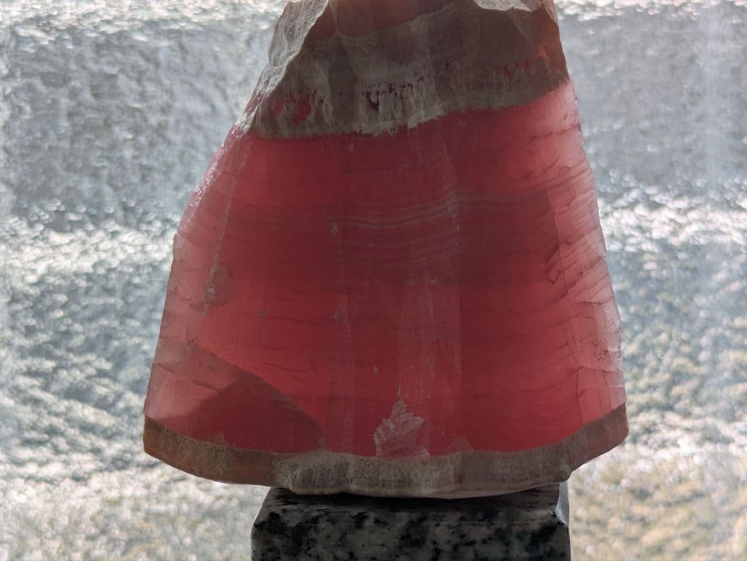 K*8様 北海道産 菱マンガン鉱 標本 123g ロードクロサイト