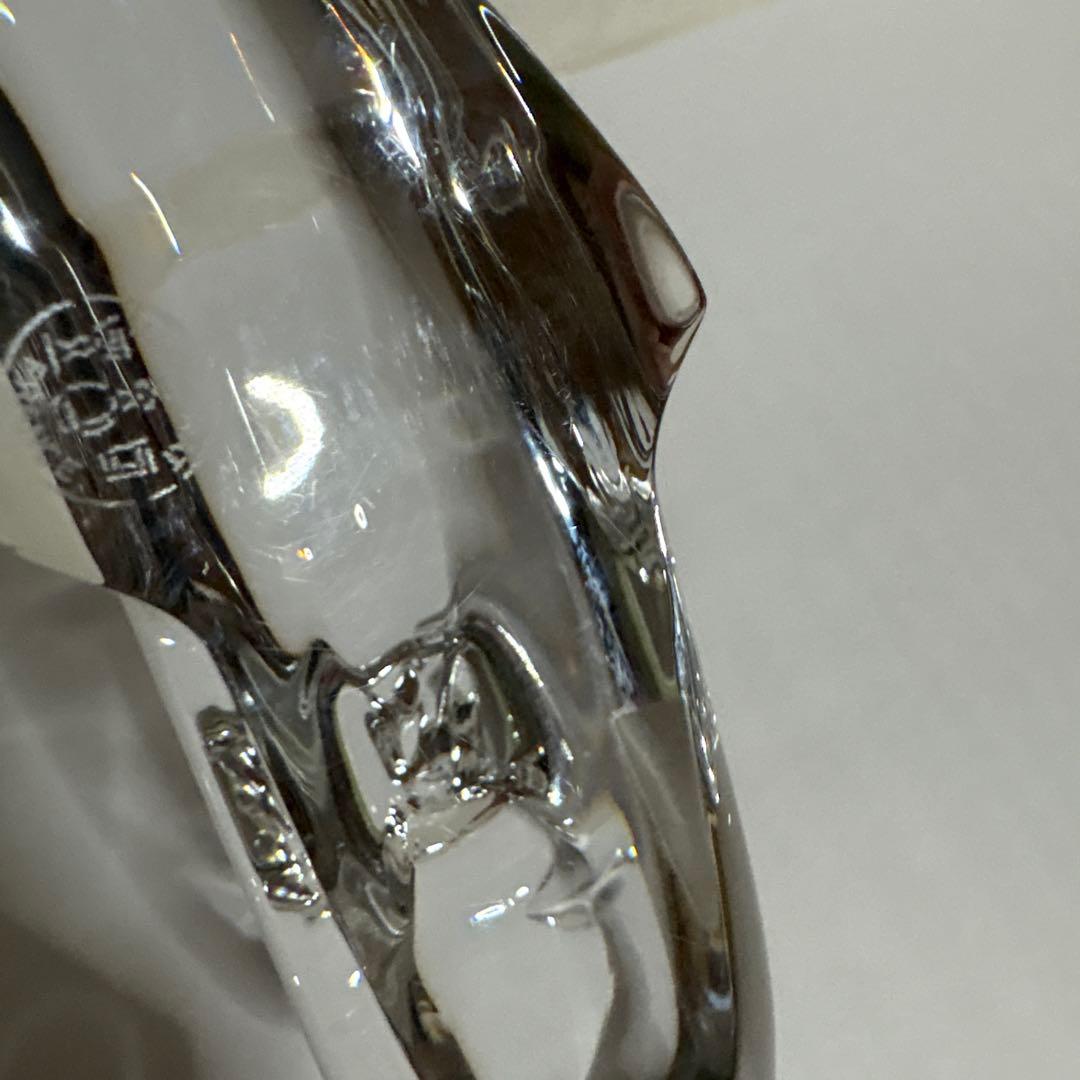 バカラ　Baccarat イルカ　置物　インテリア　グラス