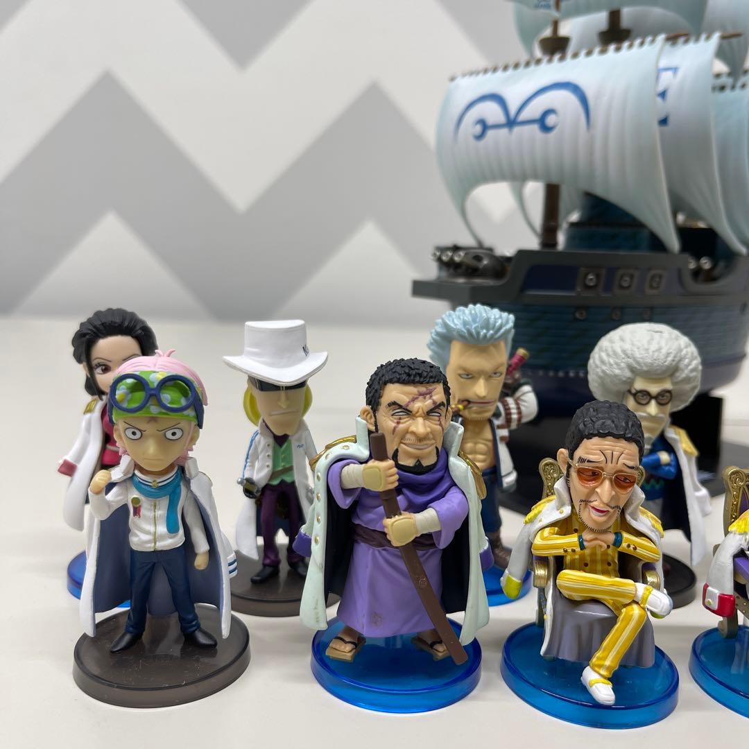 ワンピース　海軍　ワーコレ　海軍船　大将　赤犬　青雉　黄猿　センゴク　藤虎