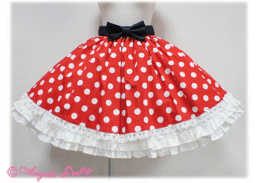 AngelicPretty ドットプリティ ガール スカートDot Pretty