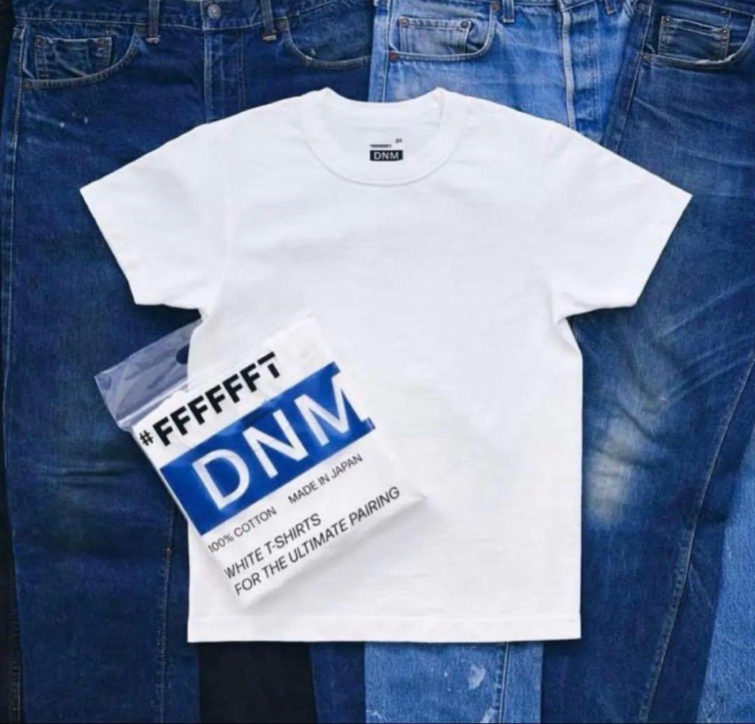 【新品未使用】#FFFFFFT DNM Tシャツ サイズ02 1枚 白T②