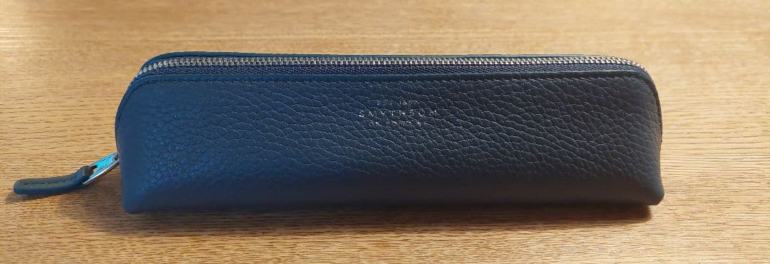 スマイソン　パナマ　ペンケース　ブルーグレー