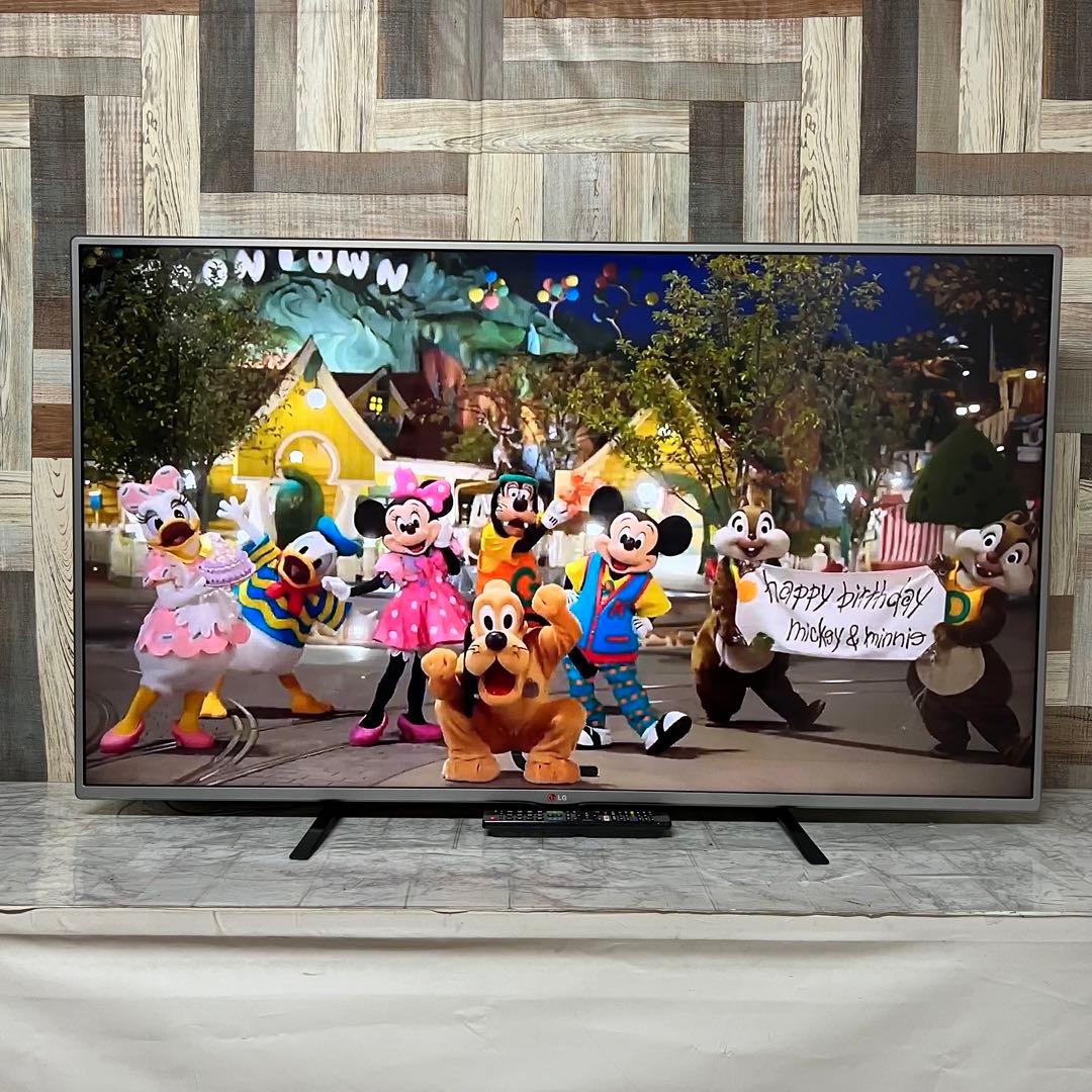 即日受渡❣️全国送料込LG 55型smartテレビNetflix◎新品リモコン付