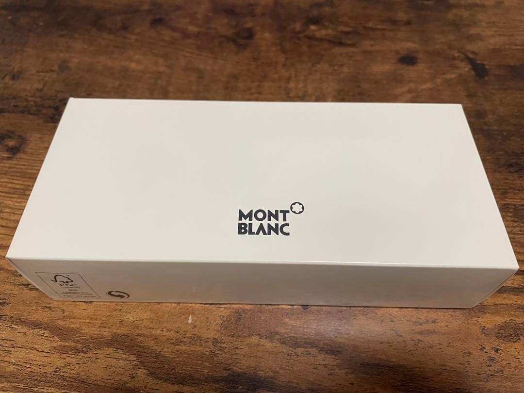 【まさき】新品未使用: 2本用 ブラックモンブラン ペンケース 4810