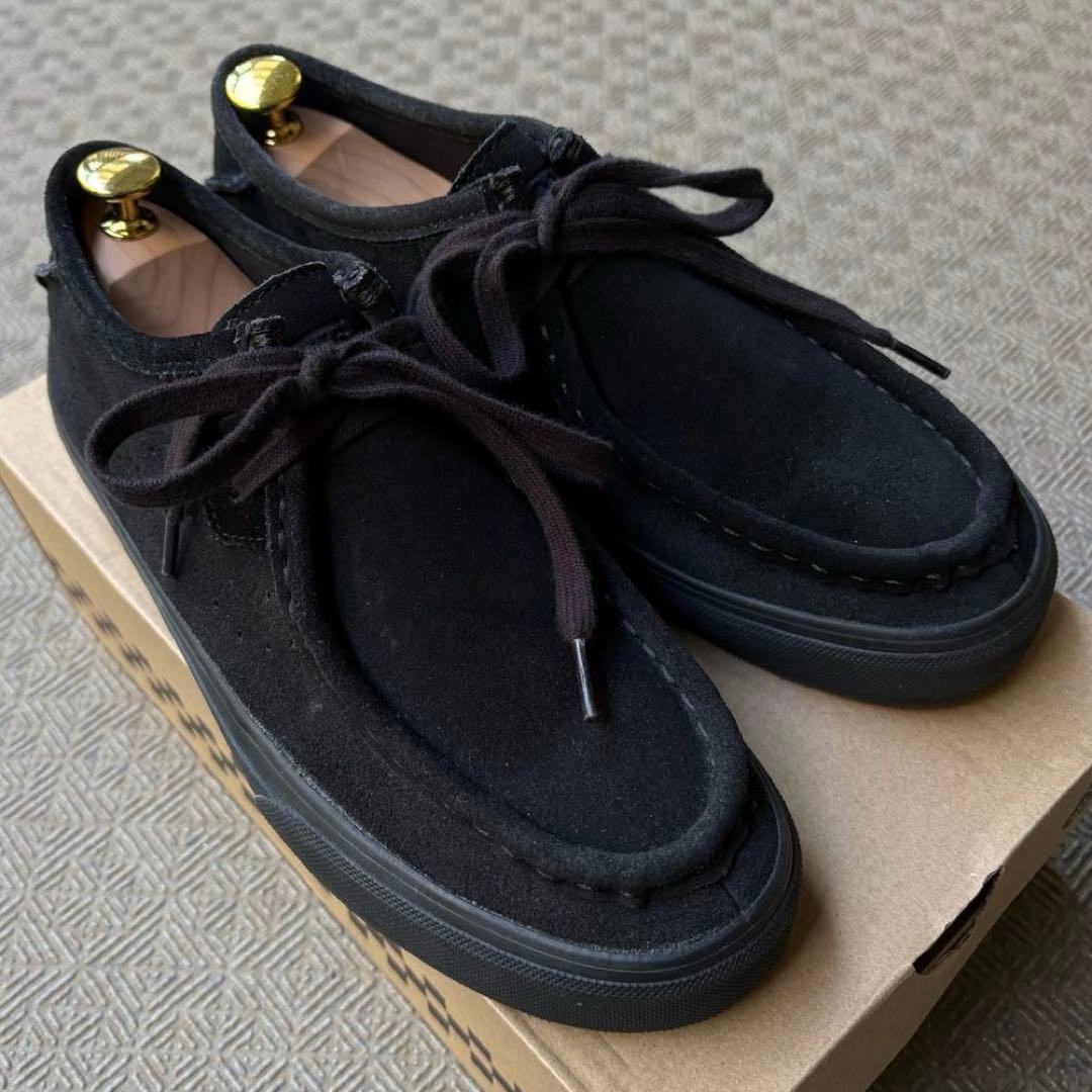 ほぼ新品 Vans CARVER Lo ブラック スエード 26.5cm