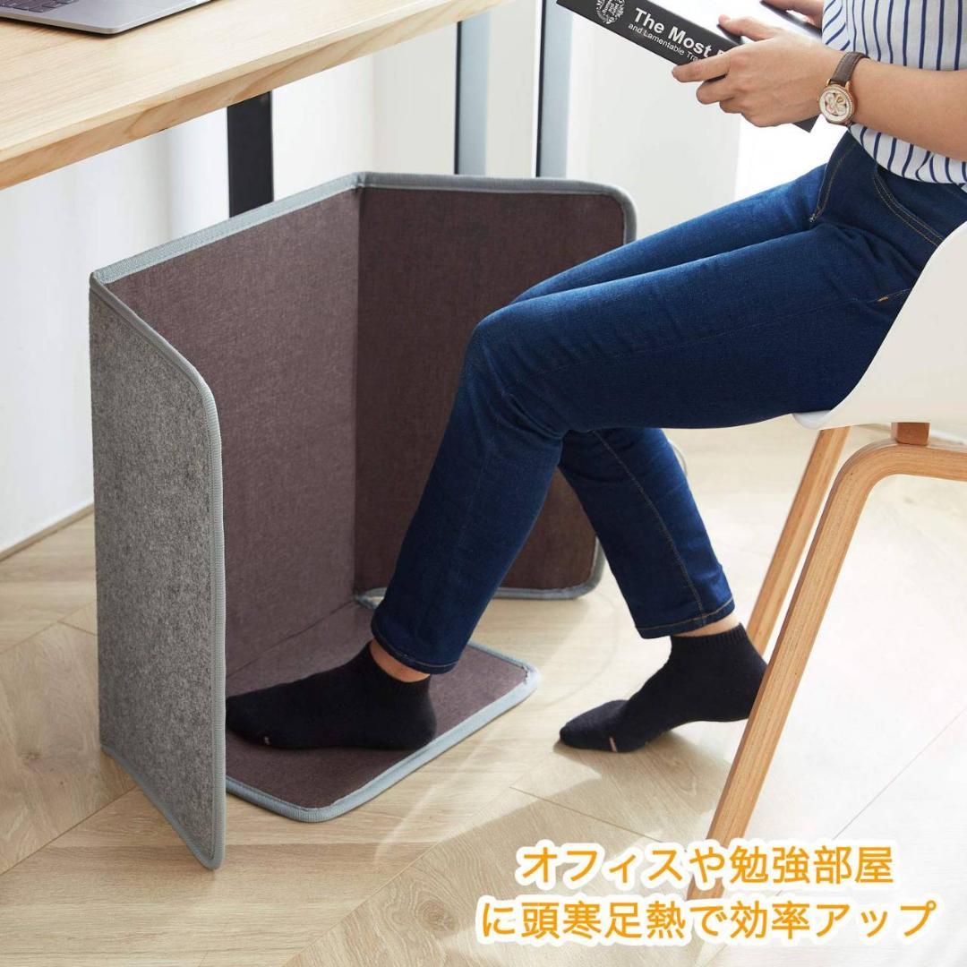 ３時間タイマー搭載の遠赤外線デスクヒーター 省エネ性能抜群