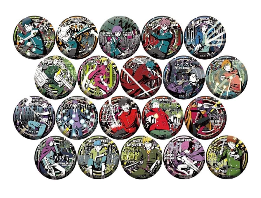 ワールドトリガー TRIGGER vol.1 ドでか缶バッジ