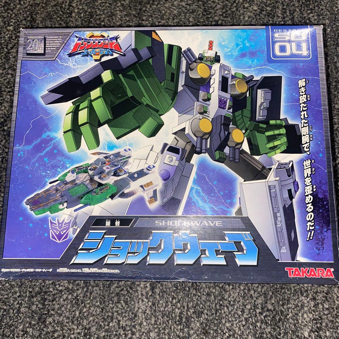 トランスフォーマー　スーパーリンク　SD04 提督　ショックウェーブ タカラ
