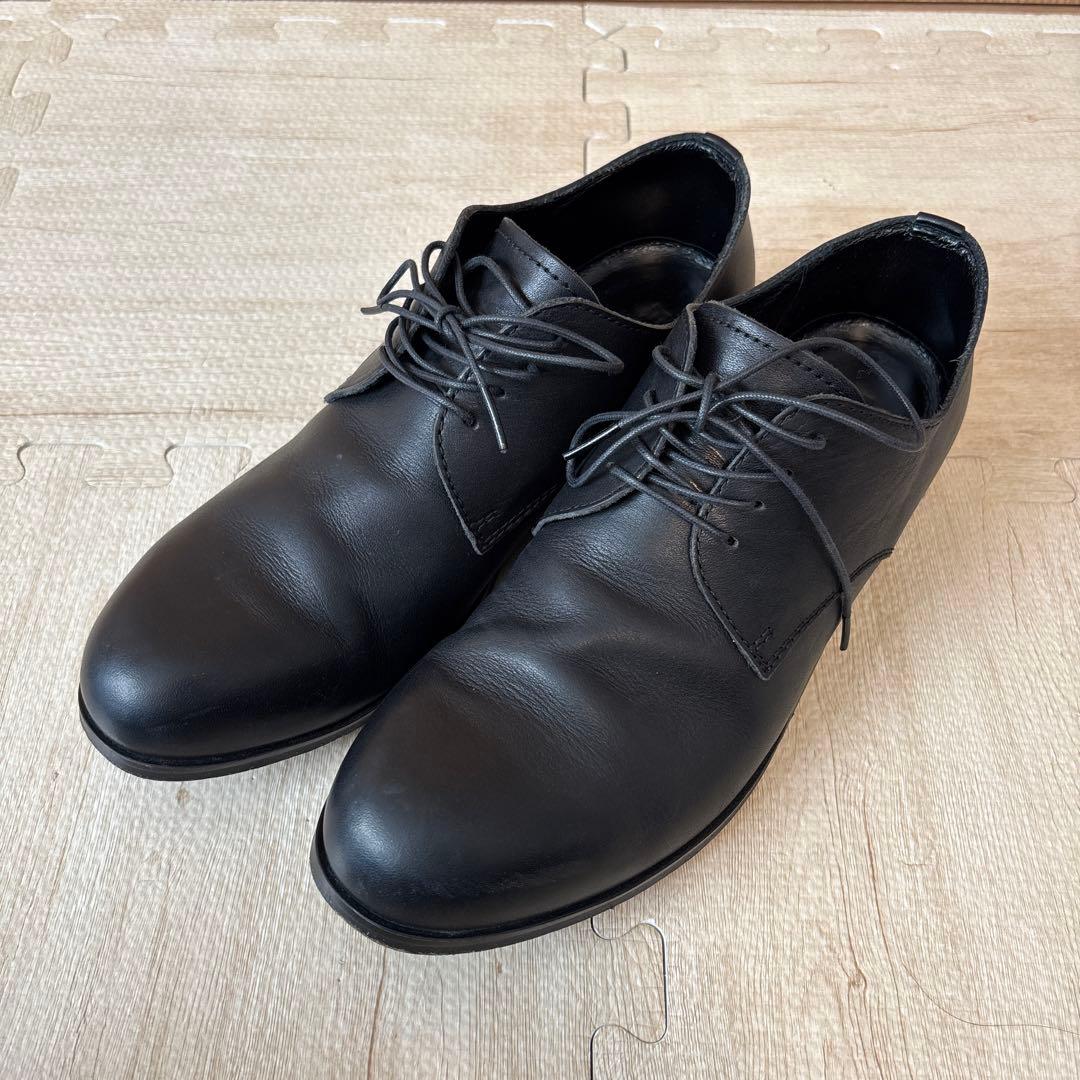 PADRON ブラック ドレスシューズ