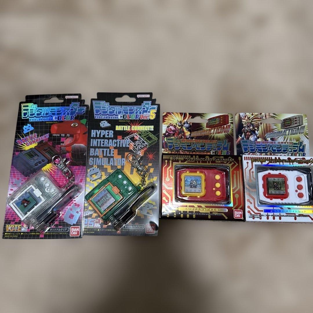 デジタルモンスターcolor1、5デジモンペンデュラムcolor6、7まとめ売り