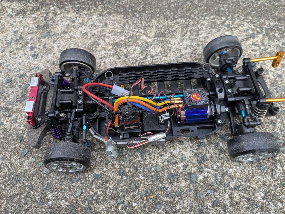 タミヤ　TT-01　スピーディ対応