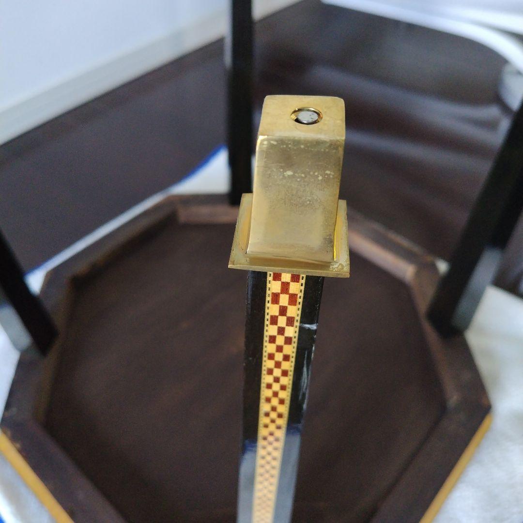 アンティーク 象嵌 寄木細工 天然木 ウッドテーブル 飾り台 レトロ