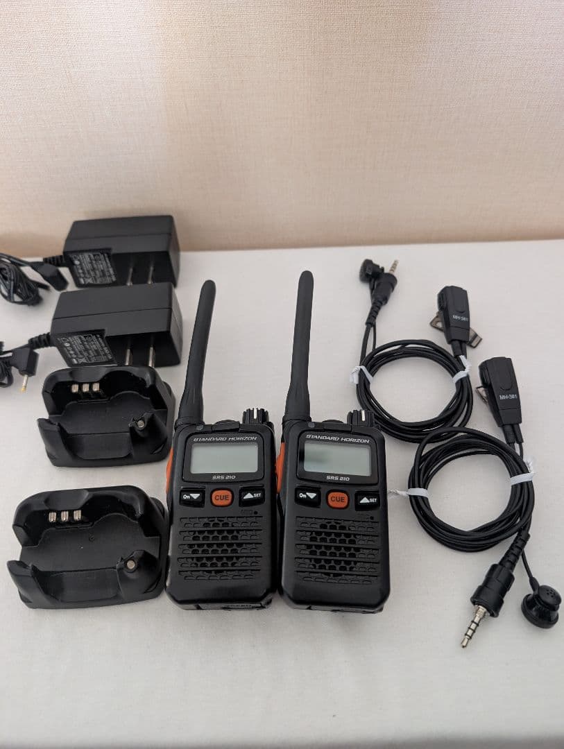八重洲無線 特定小電力トランシーバー SRS210A 2台 フルセット
