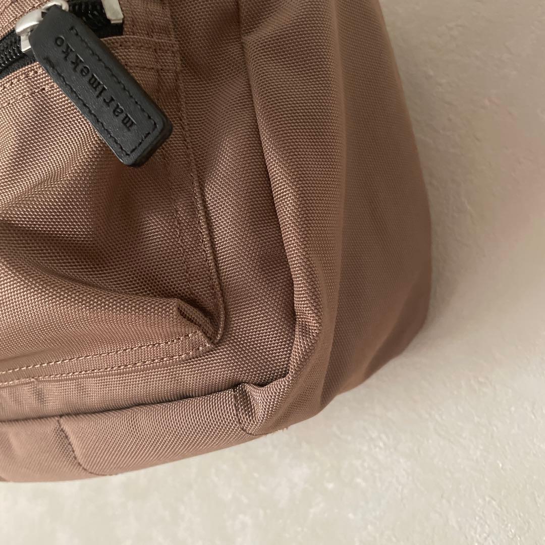 marimekko限定色ビーバーファー マリメッコ マイシングスショルダーバッグ