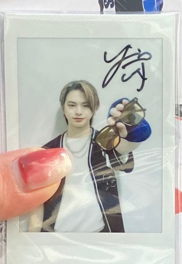 READYTOPOP　直筆サイン入りチェキ INI 松田迅