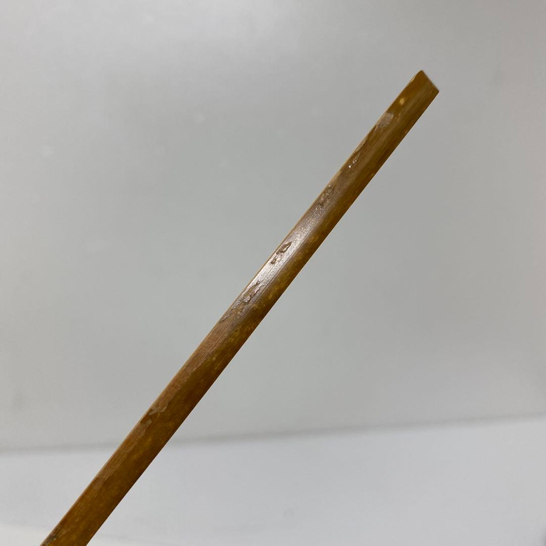 ☆茶3 奥田宗春作　紹尚師　銘：一福　茶杓　共箱　東さ7-0407③