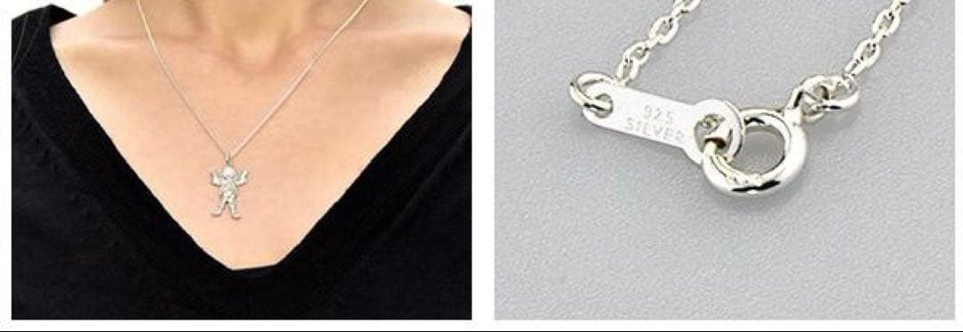 人気完売つば九郎 ヤクルト公認グッズ 日本製シルバー925ネックレス定価1.7万