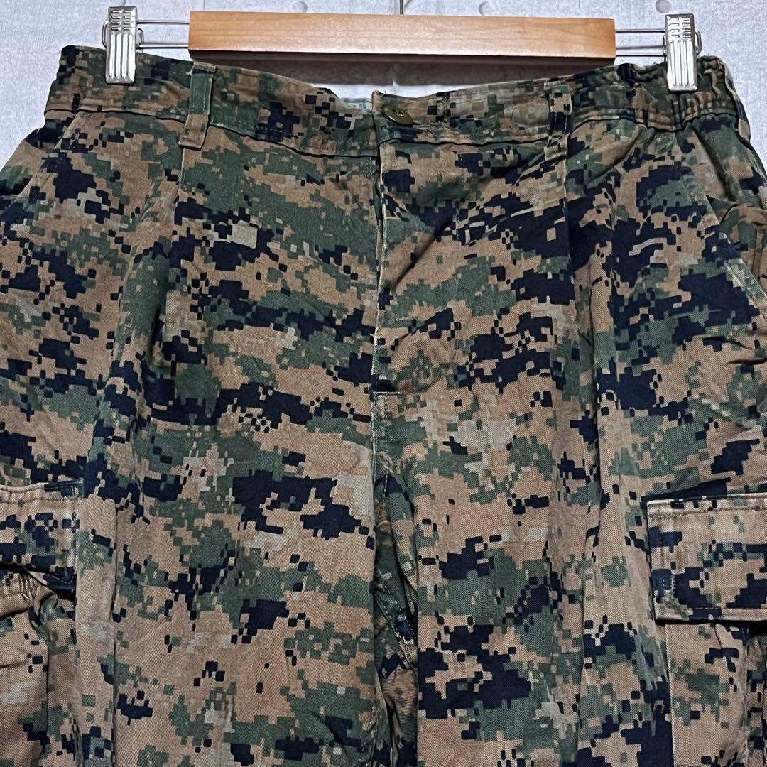 j68 米軍 USMC デジタルカモ カーゴパンツ 迷彩 ミリタリー 古着
