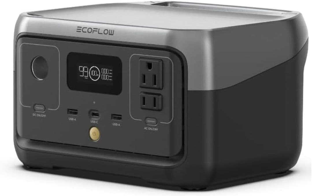 【保証付き】EcoFlow  2 ポータブル電源 ZMR600-JP