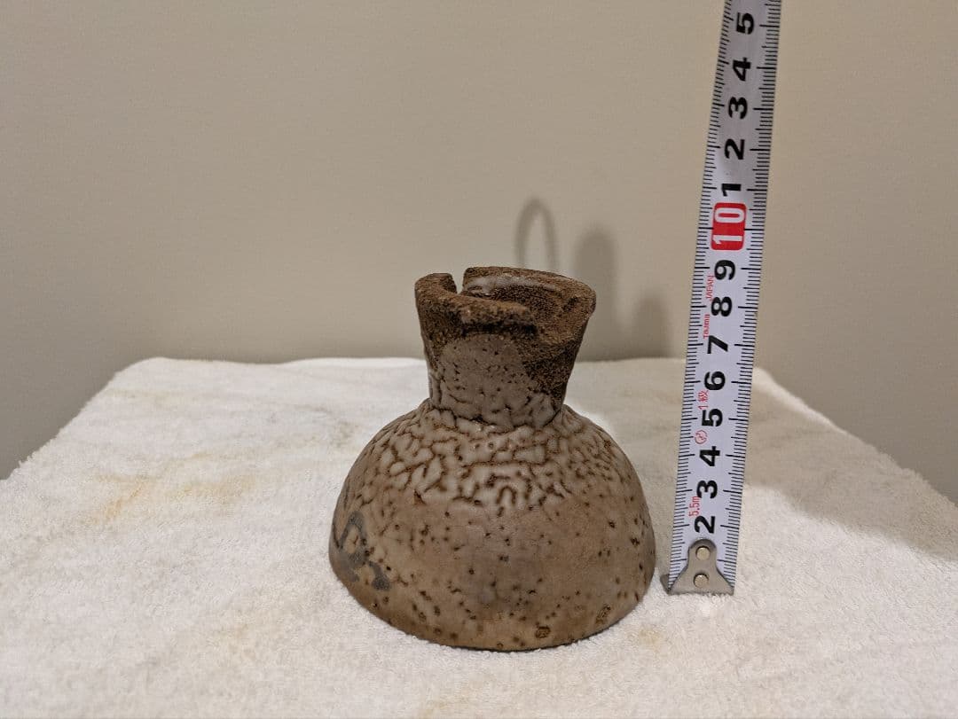 江戸時代　古唐津　馬上盃　絵唐津　割高台　時代箱　骨董品　時代物　唐津焼