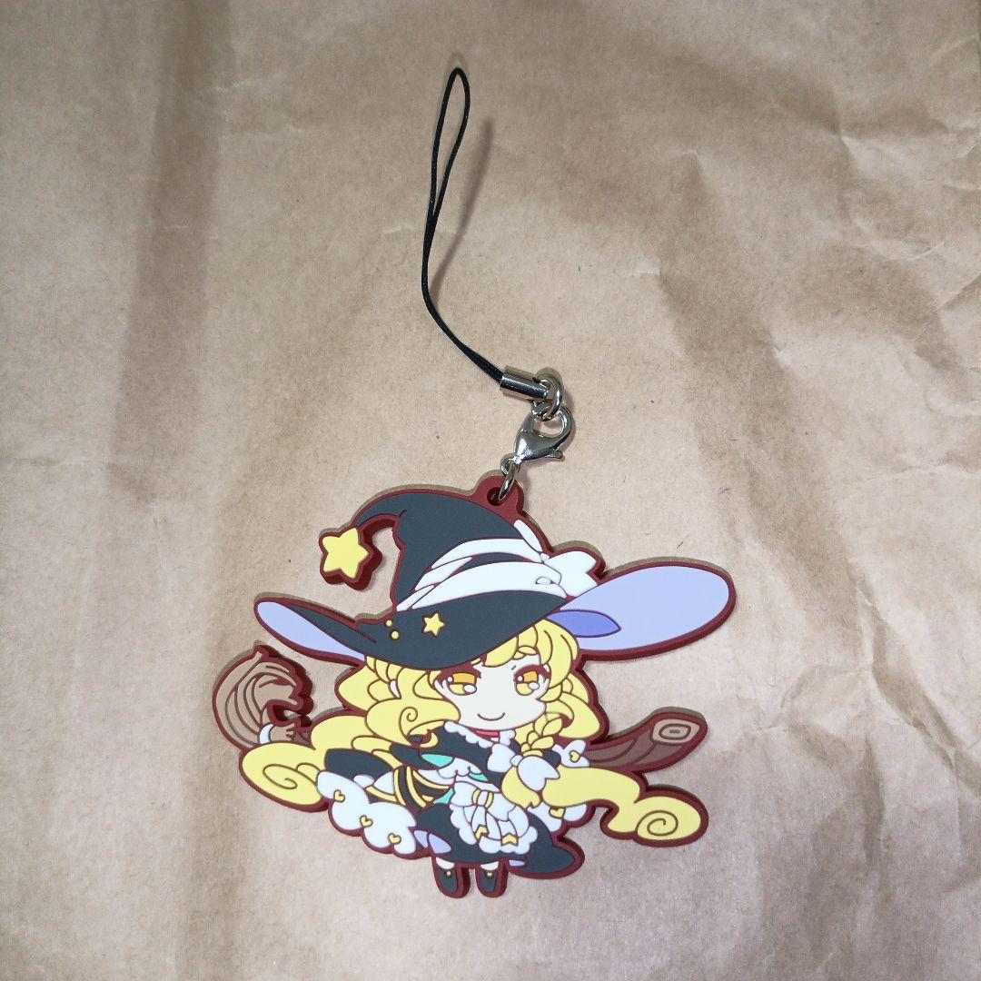 霧雨魔理沙　ラバーストラップ　霧雨魔理沙　グッズ