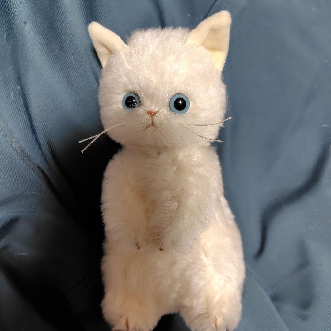 テディベア作家 アーティストベア 猫ぬいぐるみ ハンドベア