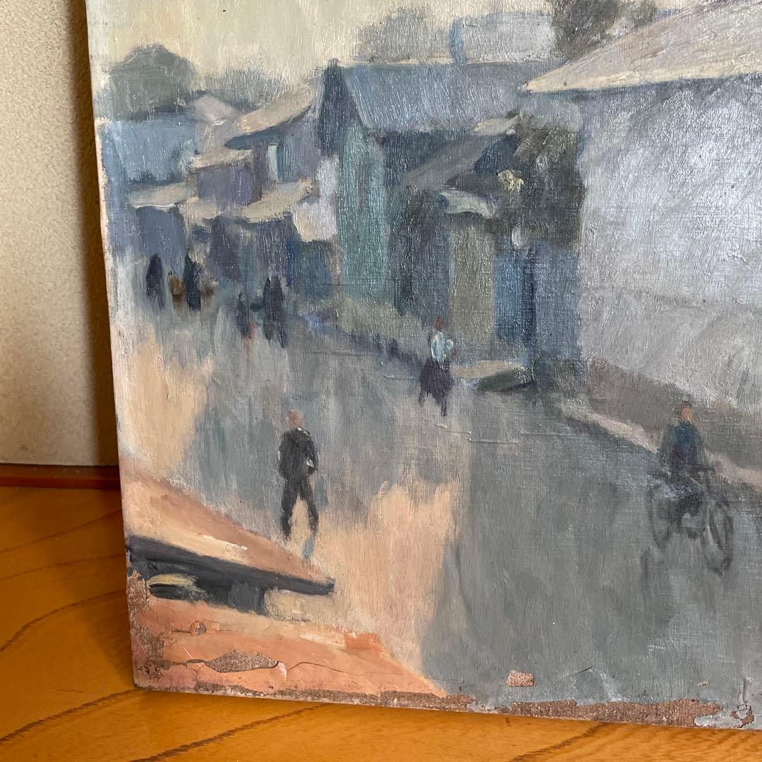 菅野矢一　画　「朝」