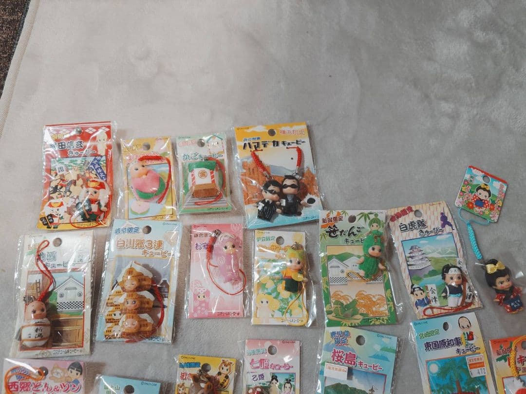 ご当地キューピー他ストラップセット 42個