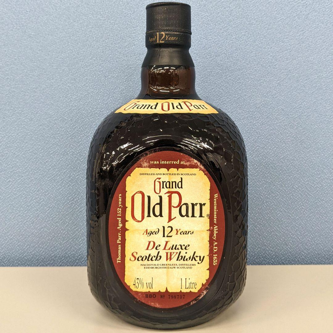 オールドパー12年　新旧　飲み比べセット　新750ml 40%、旧1L 43%