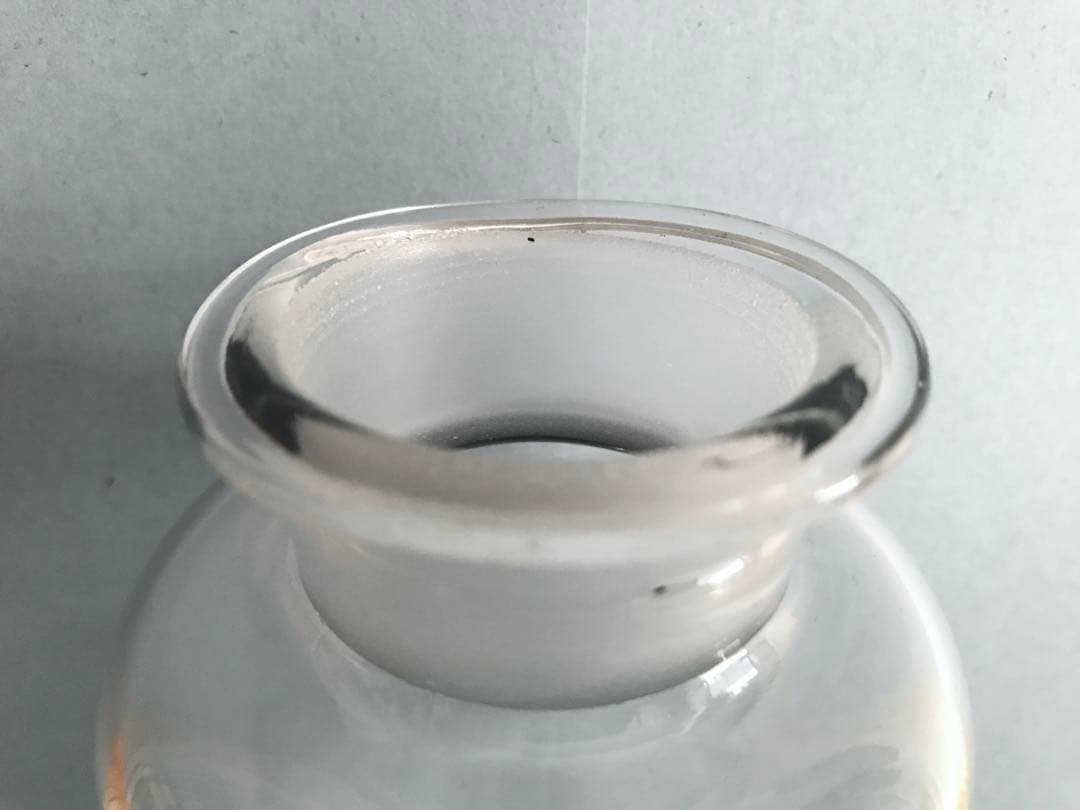 古いガラス 標本瓶 ヴィンテージ キャンディポット ガラスジャー キャニスター