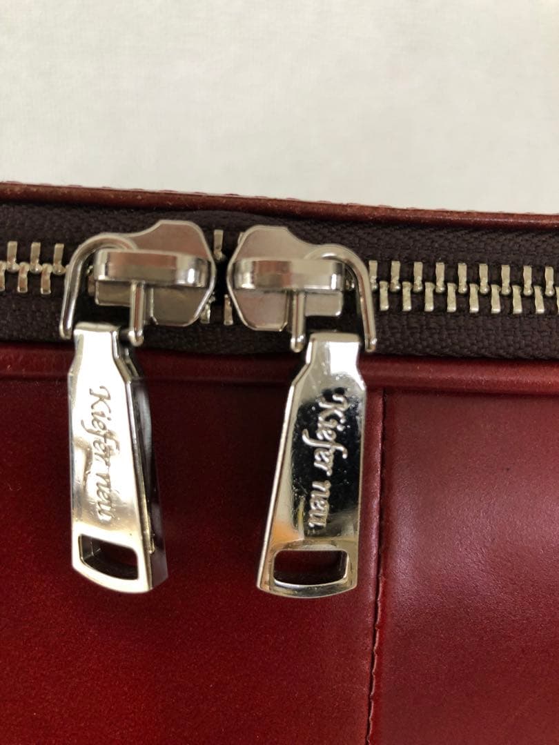 美品Kiefer neu Ciao ミニBoxブリーフ B5サイズ レザー