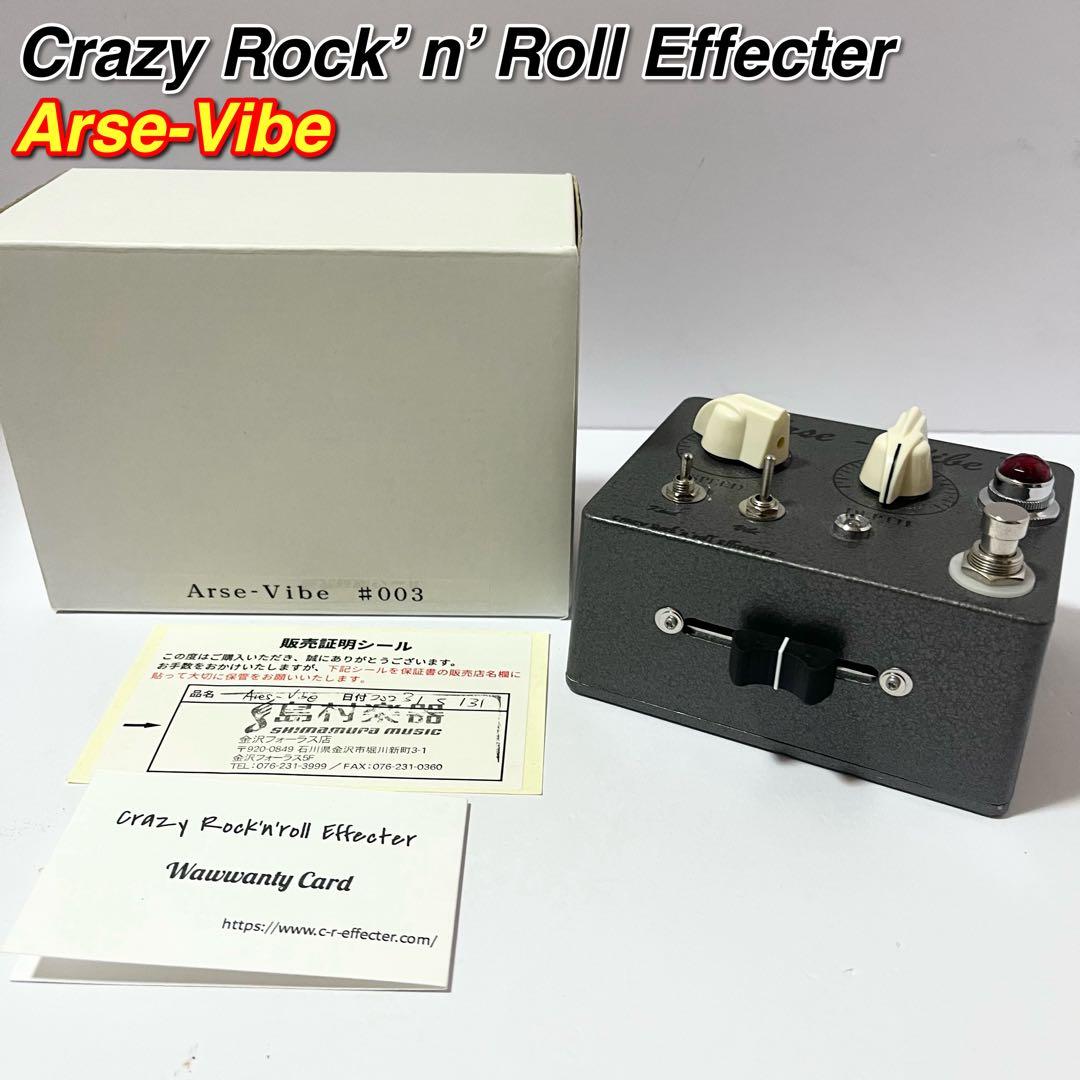 ギター Crazy Rock'n'roll Effecter Arse-Vibe