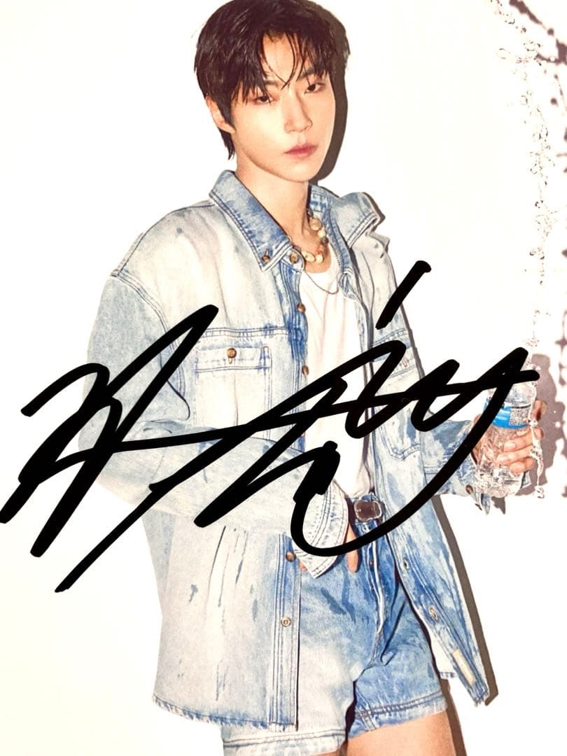 セール中…ファンインヨプ直筆サイン入り2Lサイズ写真…