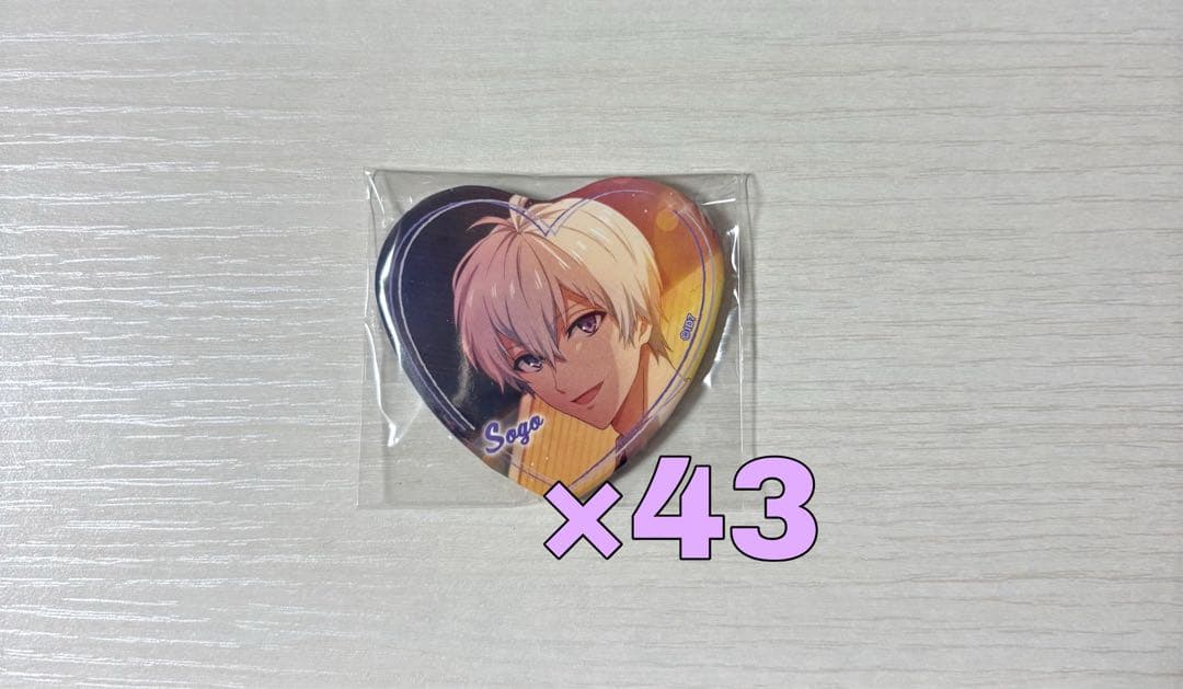 アイナナ WD ときめき 缶バ 逢坂壮五 43点 まとめ売り