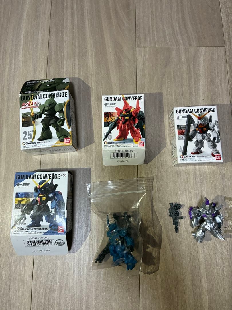 ガンダムコンバージ　フィギュアセット　6体　ケンプファー他