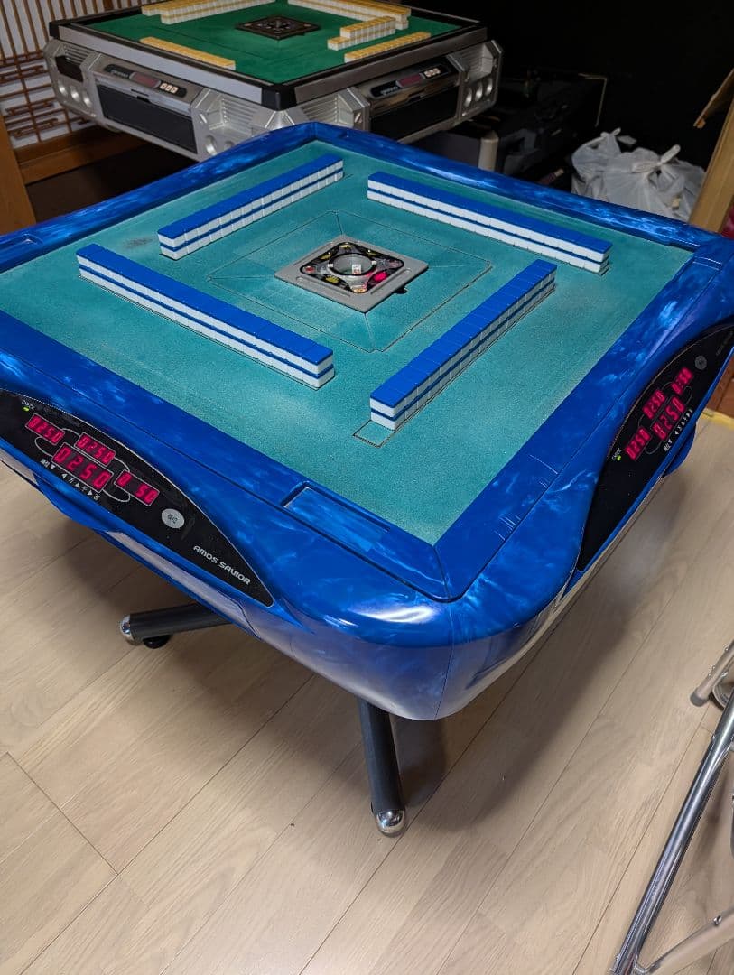 全自動麻雀卓！アモス！セヴィア！電波式点数表示枠！