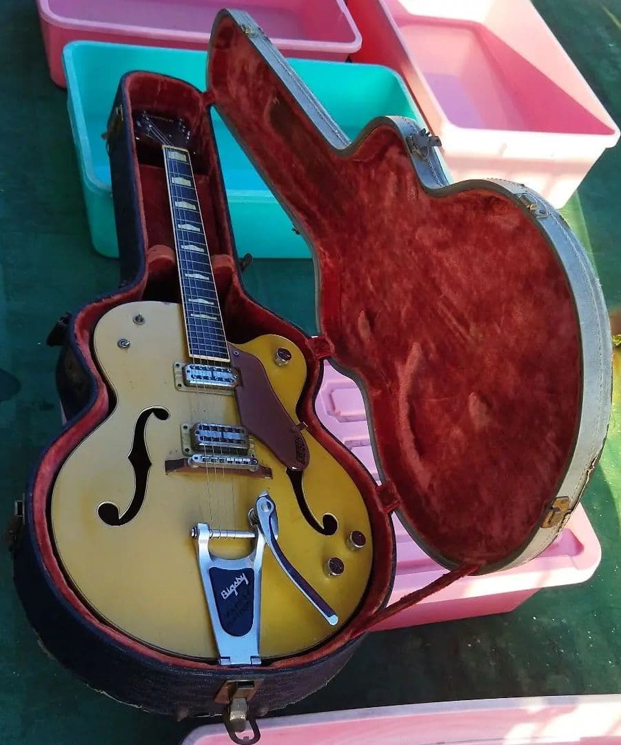 ヴィンテージ　Gretsch　純正品　1950年代　ハードケース　送料込