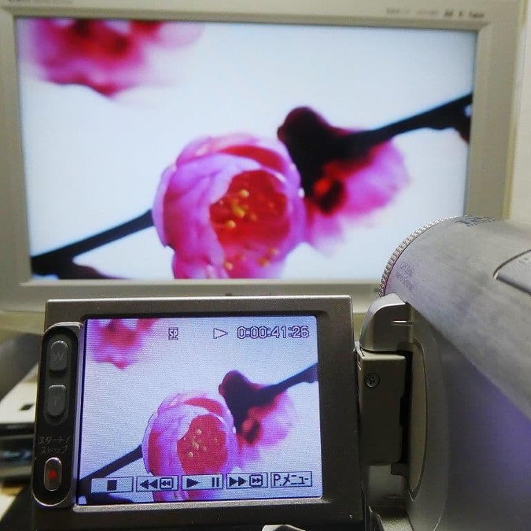 動作品ソニー DCR-PC350 MiniDVビデオカメラ　DVDダビングに最適