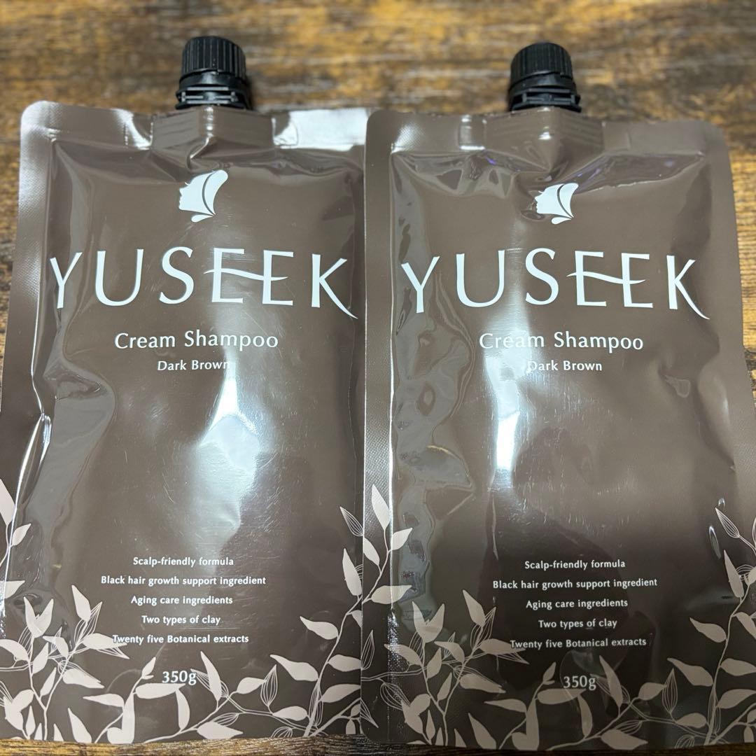 【新品未開封】YUSEEK ユーシーク カラークリームシャンプー 350g2個