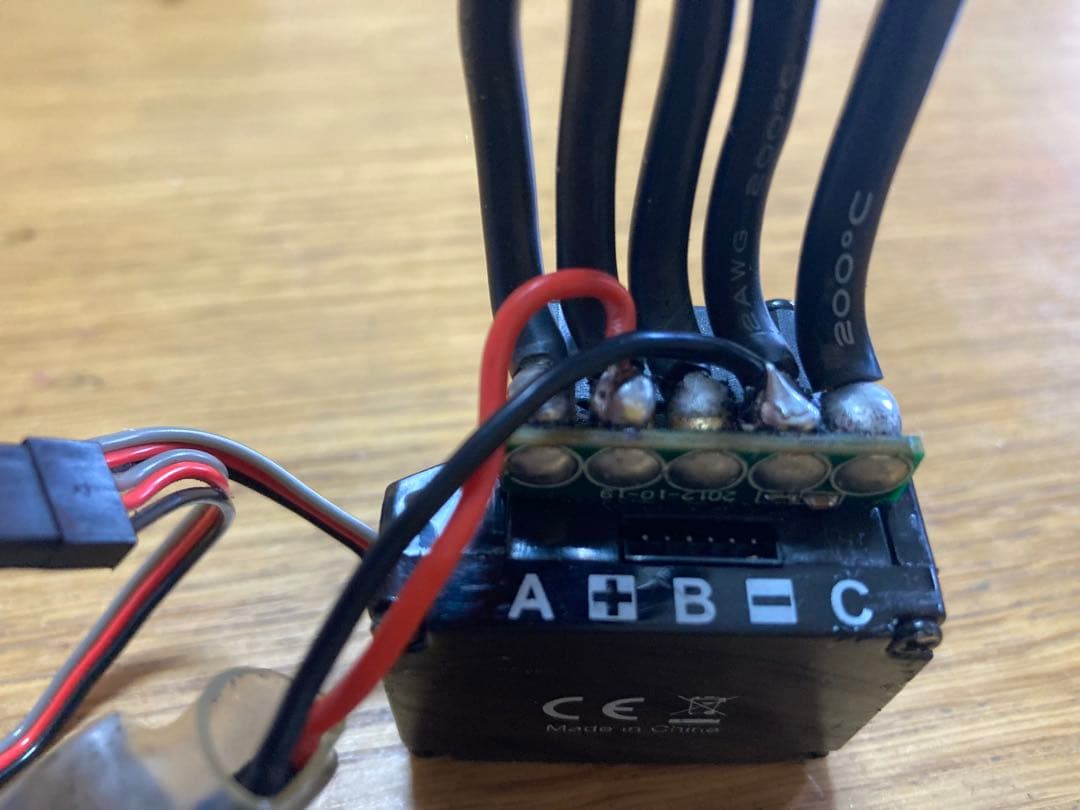 ジーフォース　TS120 ESC TS120　competition 中古品