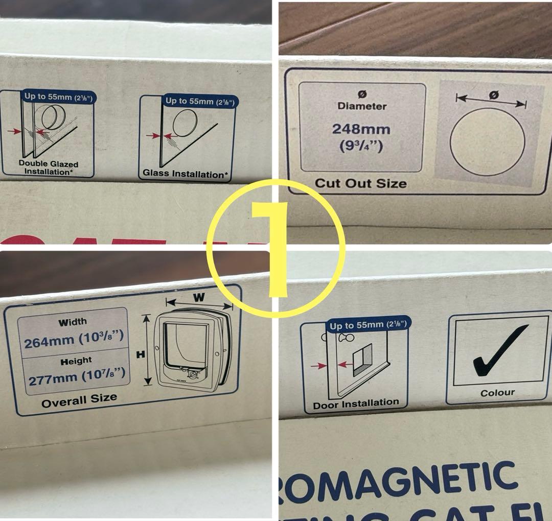 CAT MATE ドア ねこ 電磁 マグネット式 キャットメイト