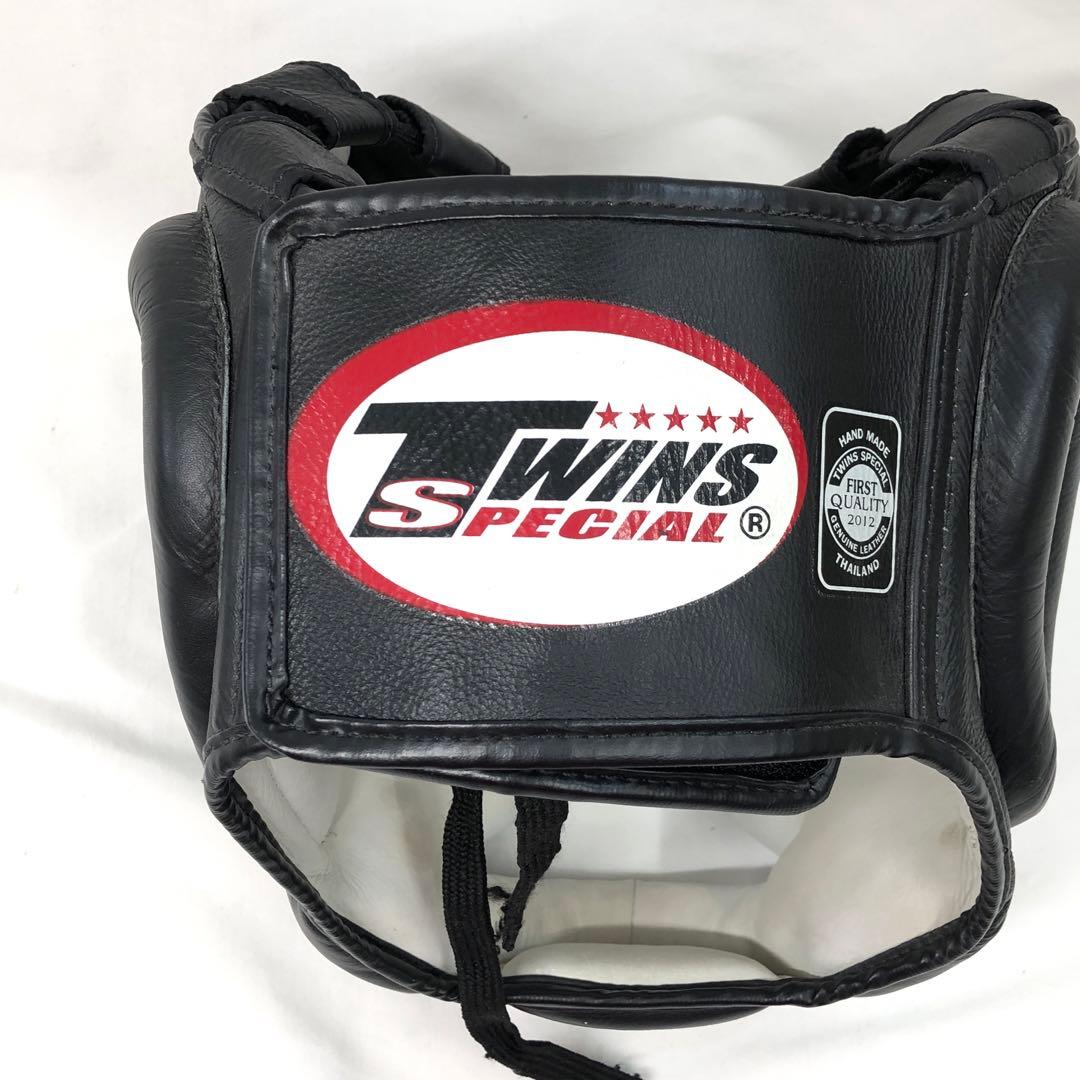 TWINS ツインズ グローブ レッグガード ヘッドギア セット グリーン