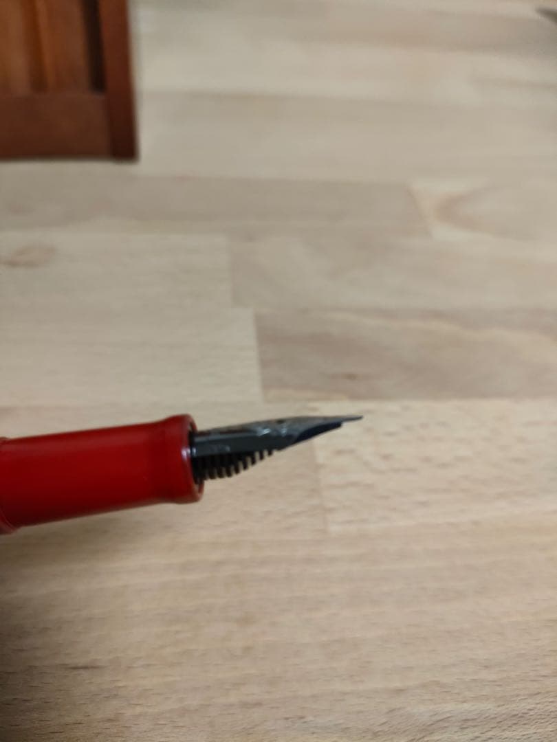 ◎4日まで限定◎中屋万年筆 朱塗り放し