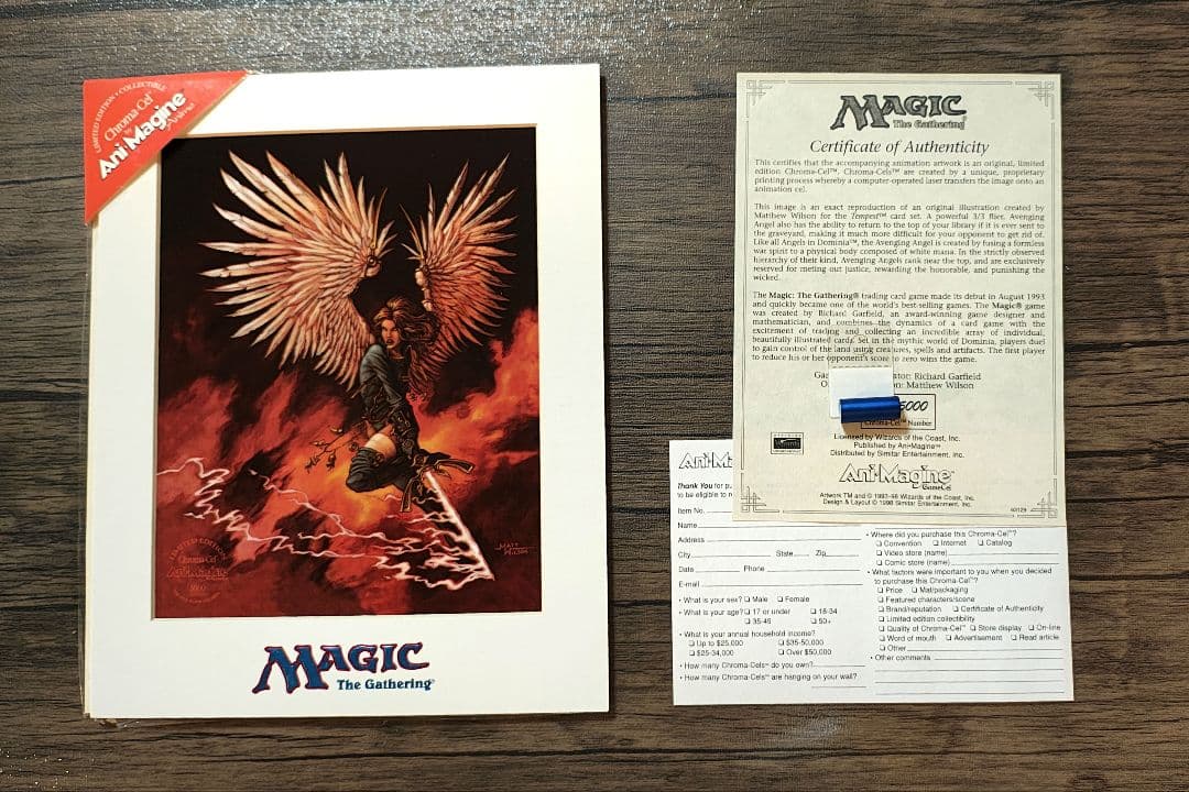 復讐する天使　アートプリント　MTG