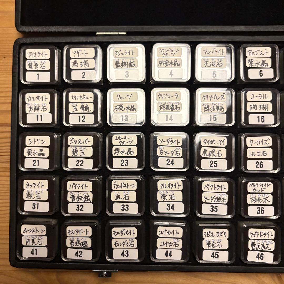 天然石検定2級公式標本 ジェムストーン