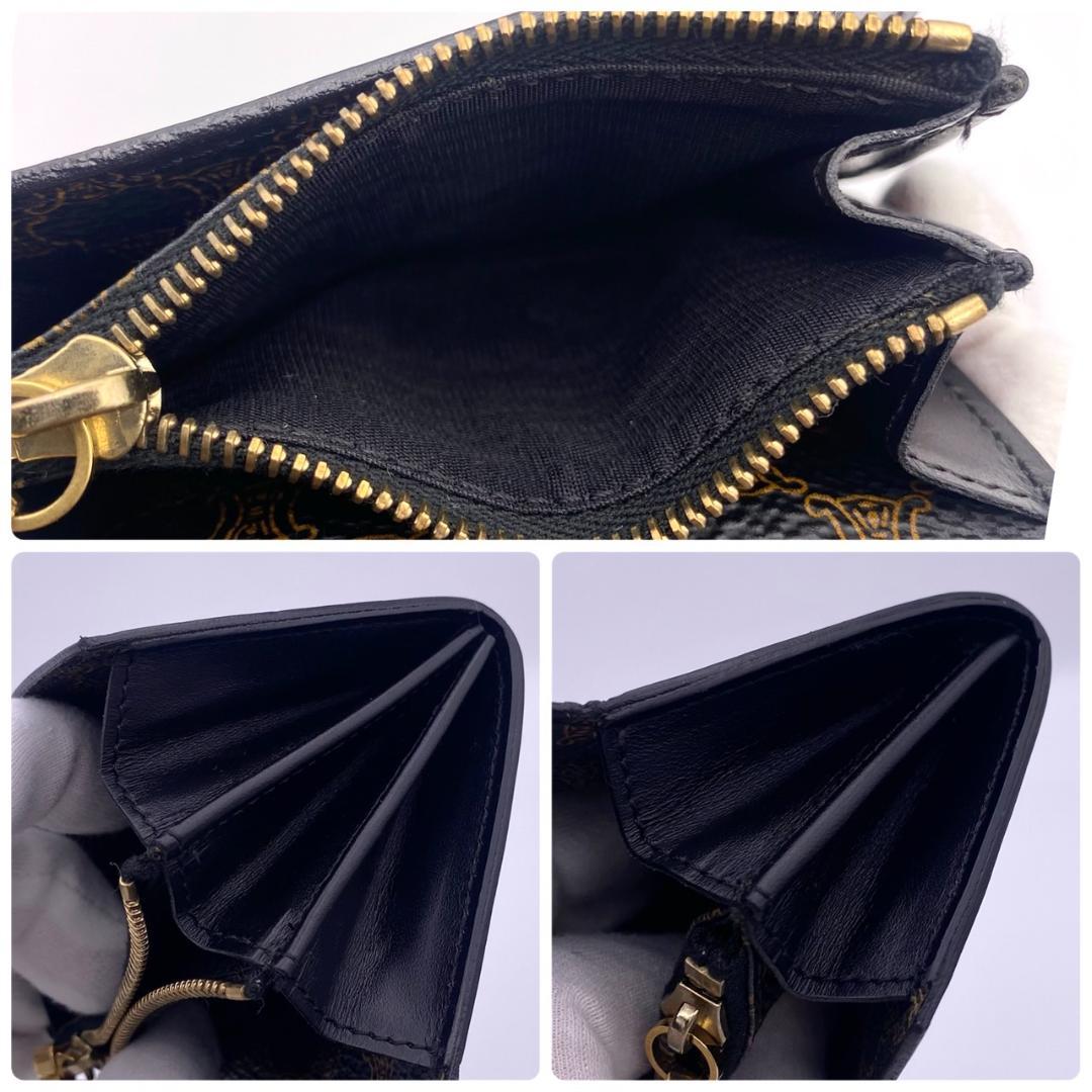 CELINE セリーヌ　ケース　カードケース　名刺入れ　レーザー　ブラック