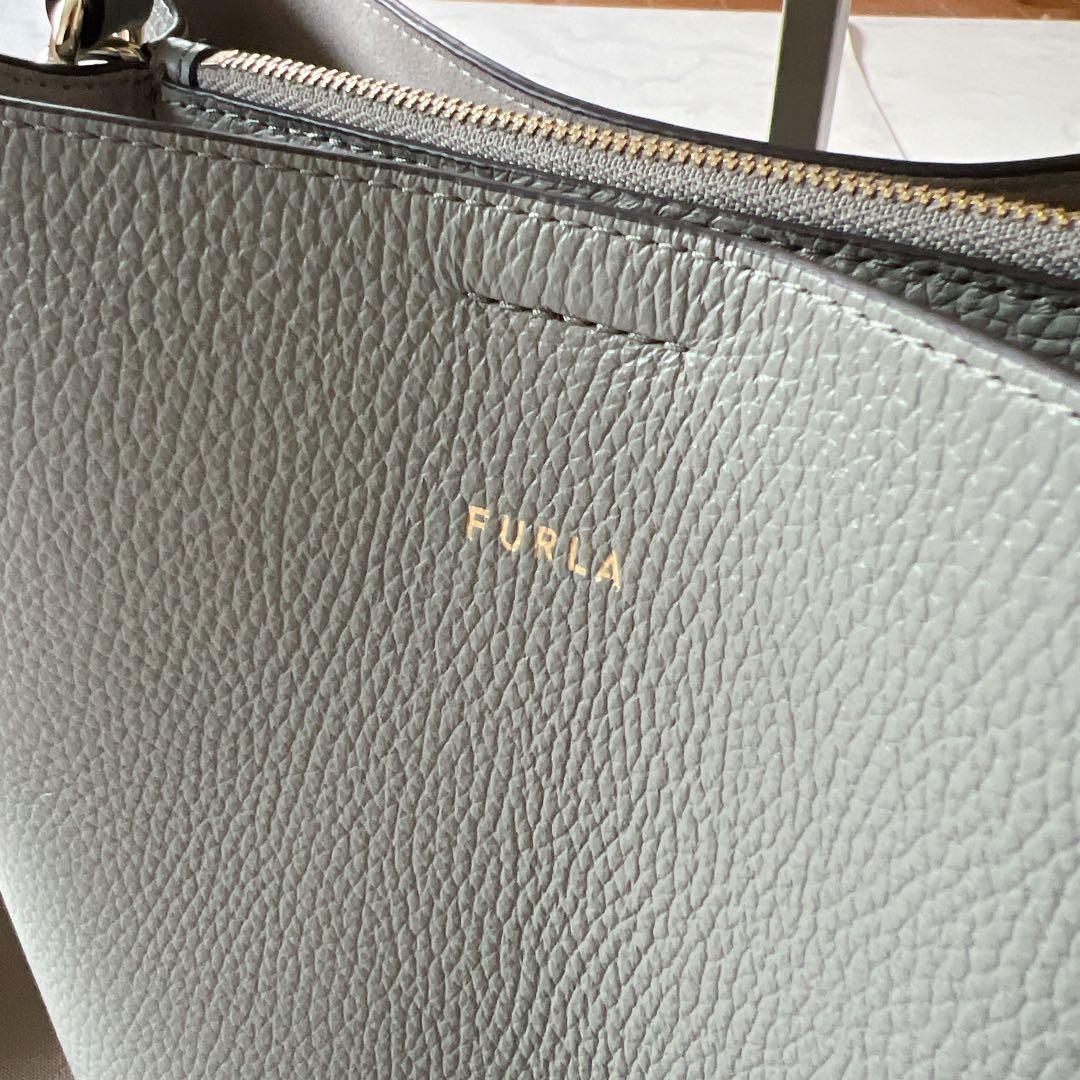 【未使用】FURLA ダナエ　バケットバッグ　2wayショルダーバッグ　レザー